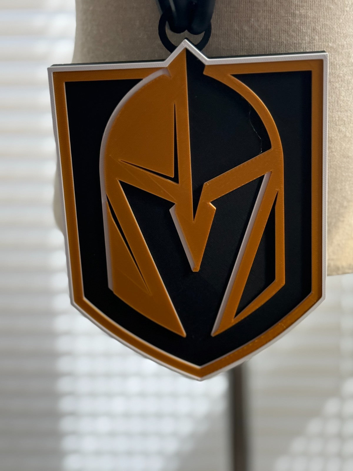 Vegas Golden Knights Oversized Necklace, Hype Chain"Golden Misfits."