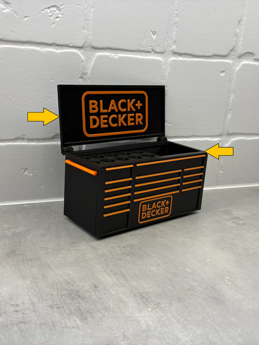 BLACK DECKER Workbench Toolbox Pen Holder