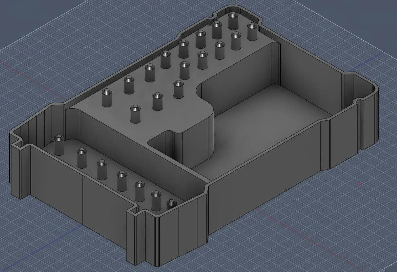 Packout Insert 2953-20 Impact Driver 3D Printed Organizer For M18 Sockets *** On