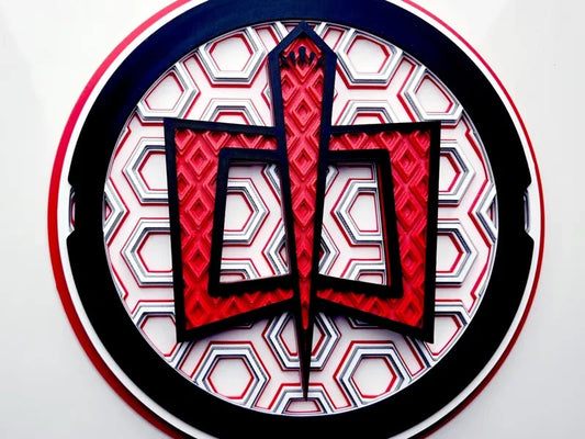 Greatest American Hero Wall Art Or Display 3D printed Dimensional Mosaic