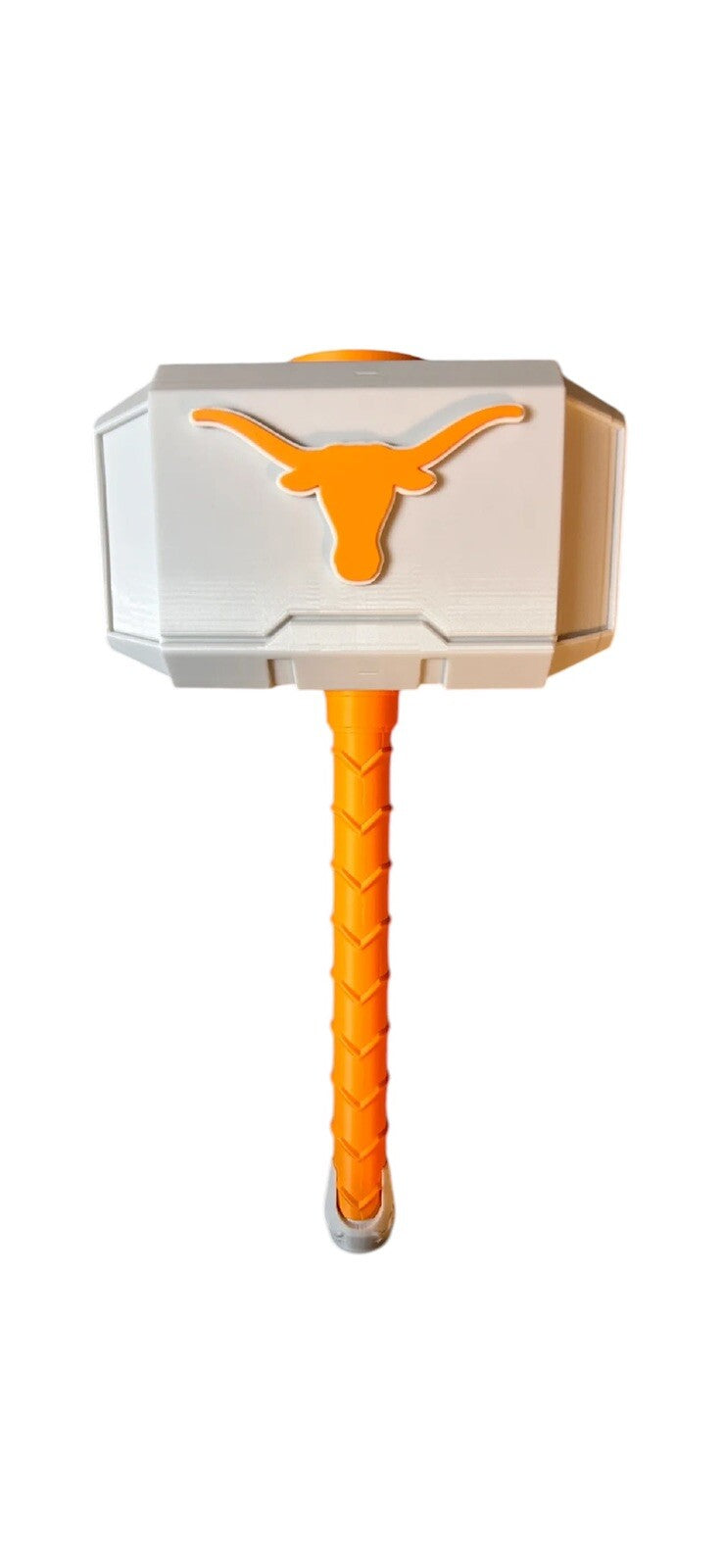 Texas NCAA Mjolnir Thor's Hammer. Life Size  3D Printed Fan Art