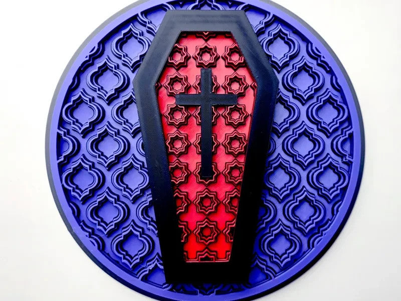 Halloween Wall Art Or Display 3D print Dimensional Mosaic
