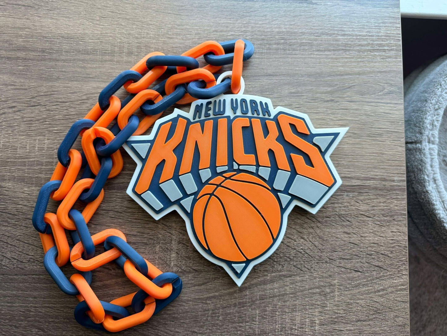 New York Knicks Oversized Necklace, Hype Chain [Made to Order]