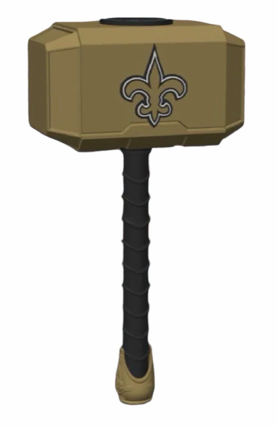 Saints Football Themed Mjolnir Thor's Hammer