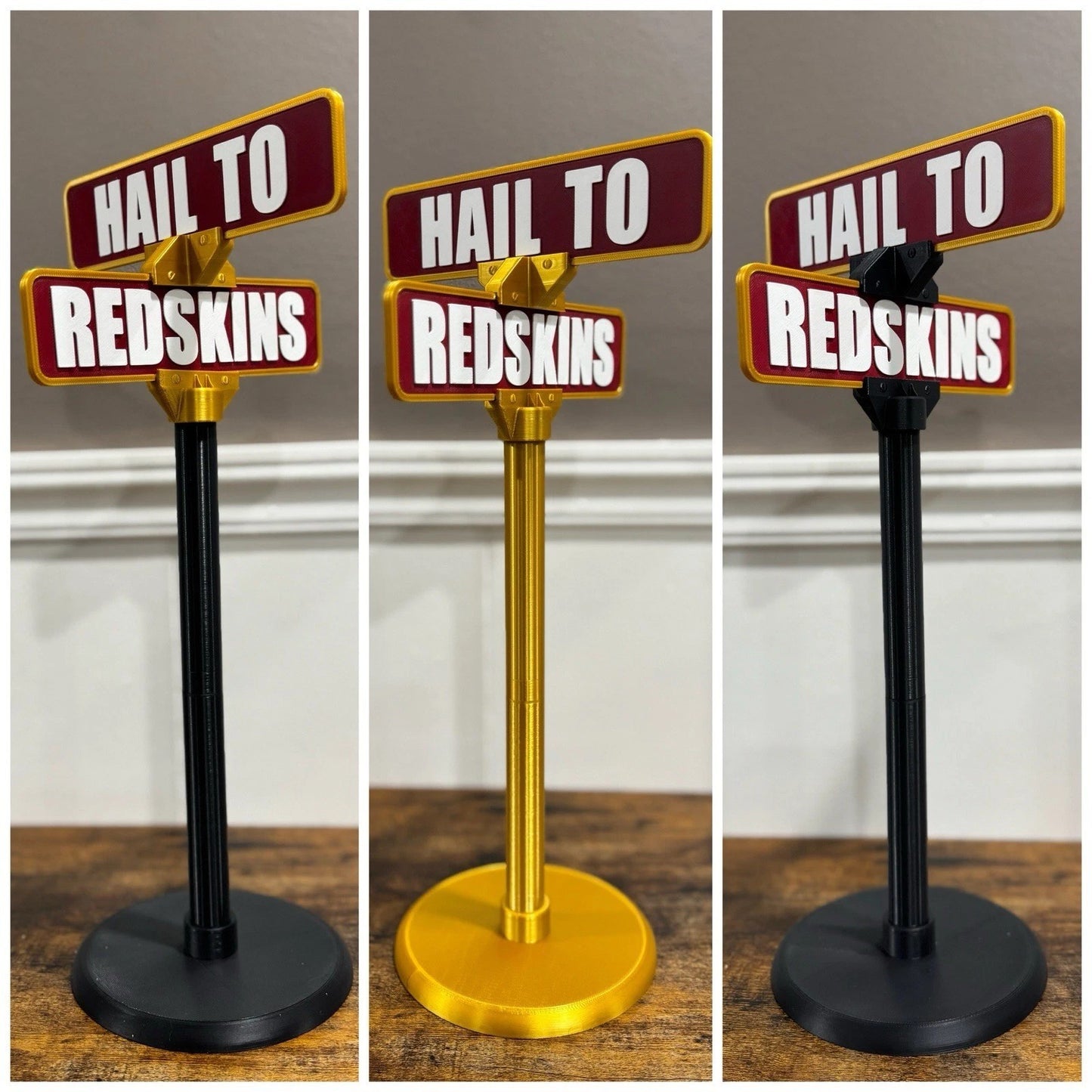 NFL Teams Football Street Signs 15” Man Cave Office Desk Garage decor Gifts