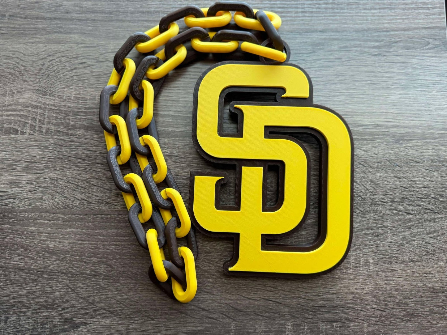 San Diego Padres 3D Printed Sports Chain, Necklace