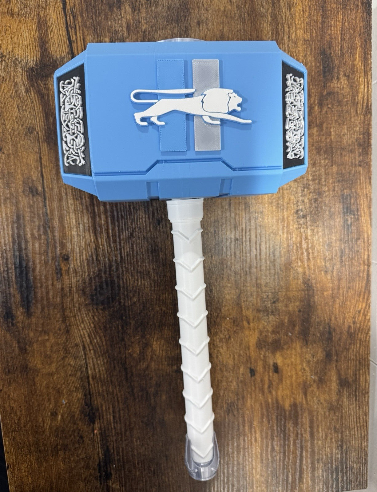Detroit Lions Thor Hammer Decoration NFL football Gifts Man Cave Desk Office
