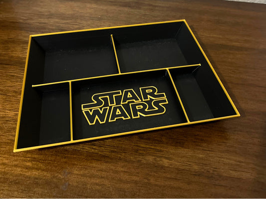 Star Wars Sci-Fi EDC Dump Tray 3D Printed Valet Desk Organizer Catchall