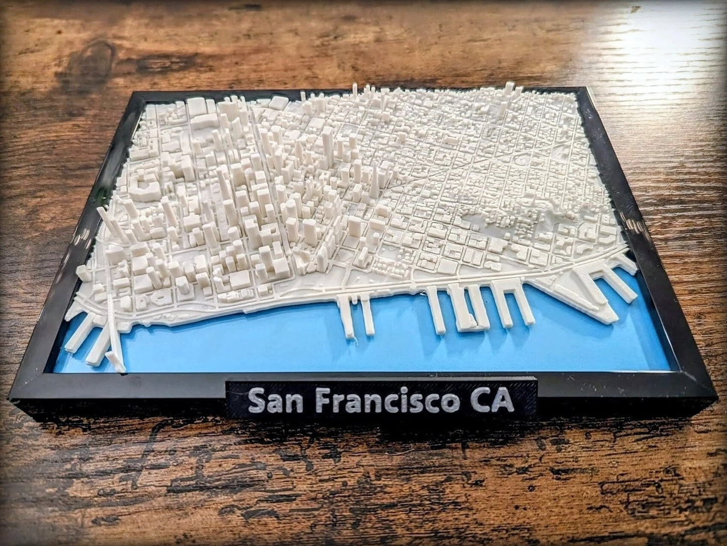 San Francisco California USA 3D City Map