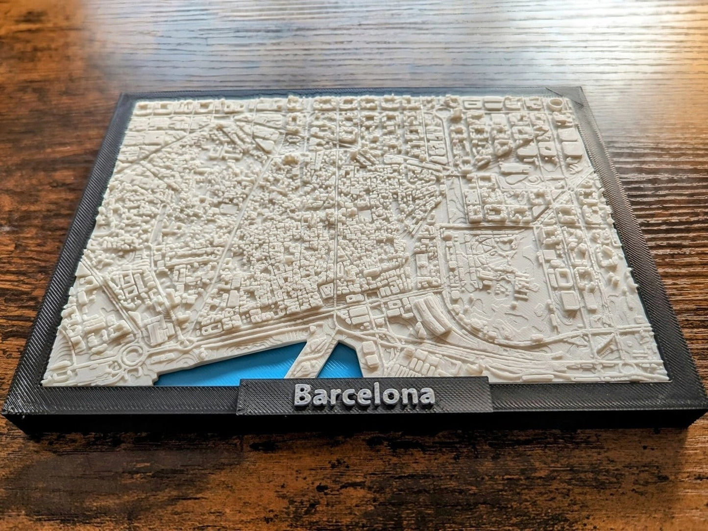 Barcelona Spain 3D City Map