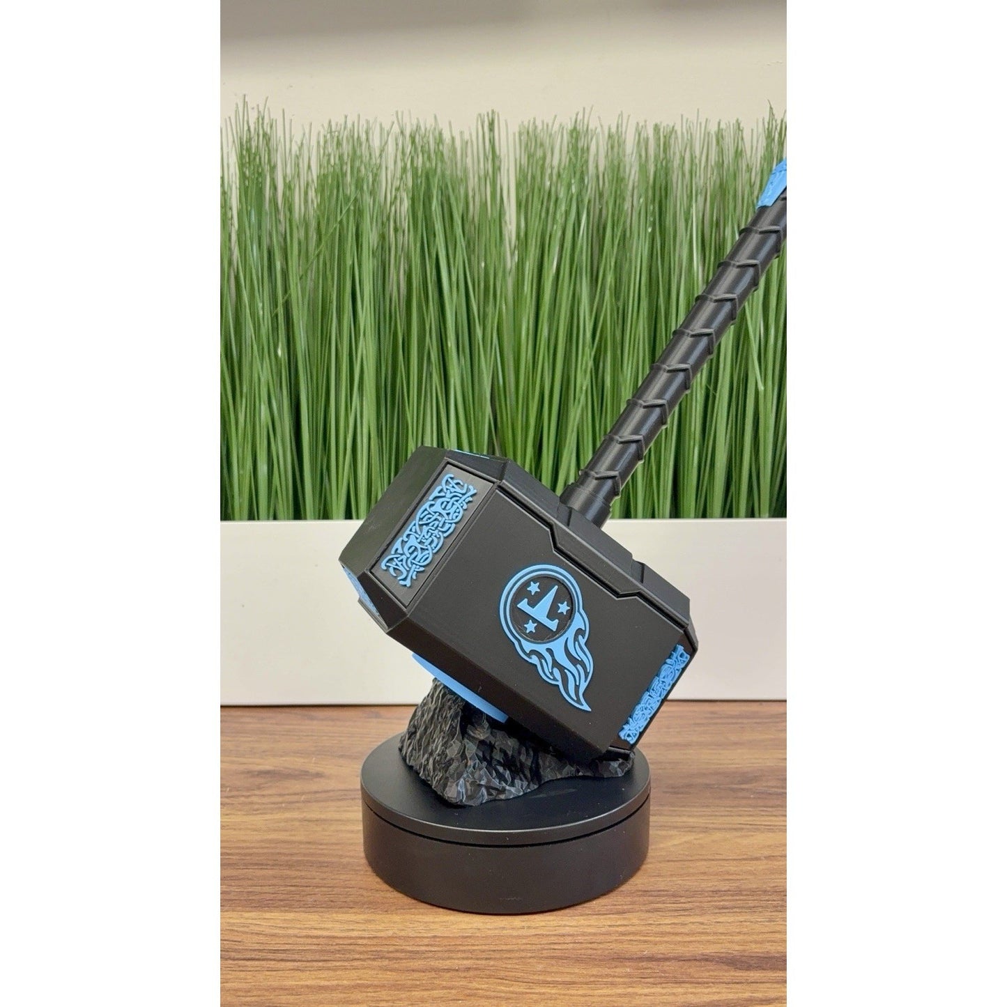 Midnight Edition - Tennessee Titans 3D Printed Thor Hammer