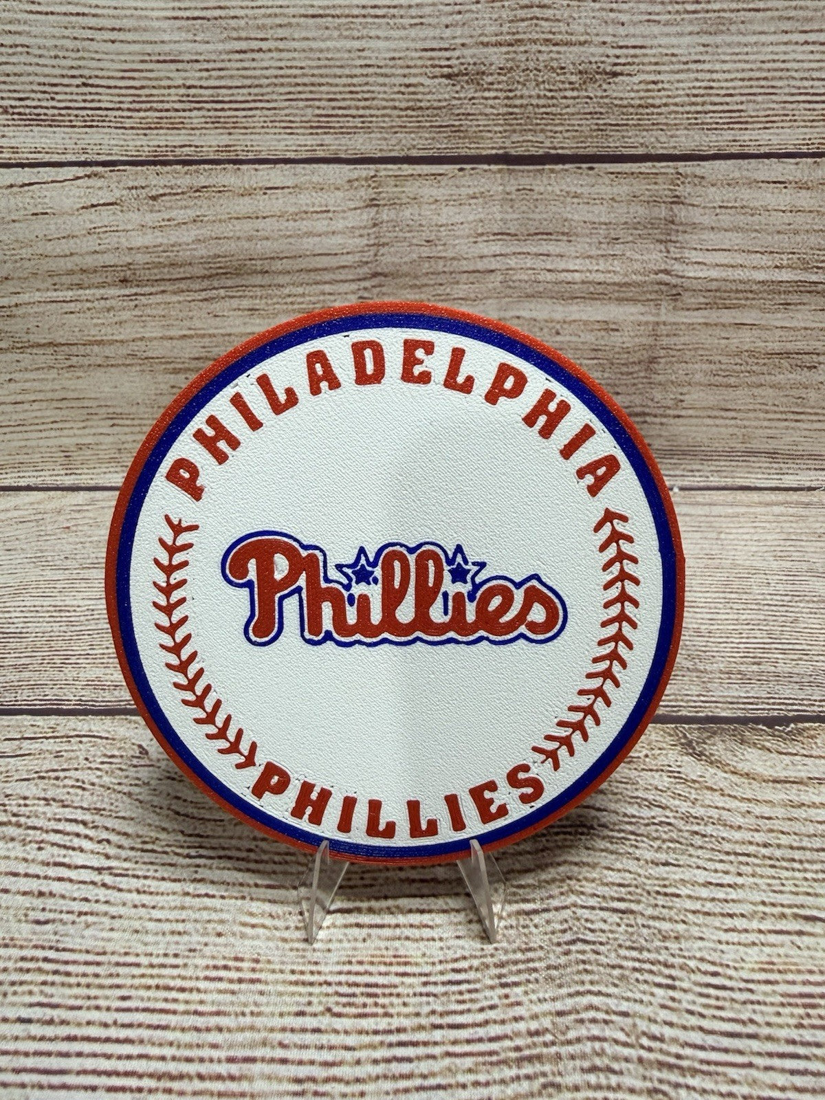 Philadelphia Phillies Custom Drink Coasters Set Of 4 With Holder