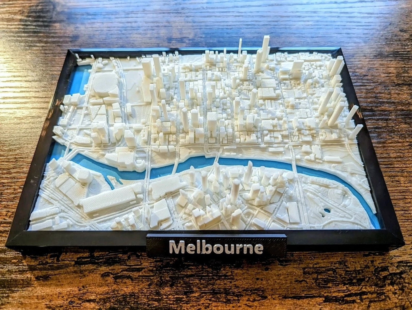Melbourne Australia 3D City Map