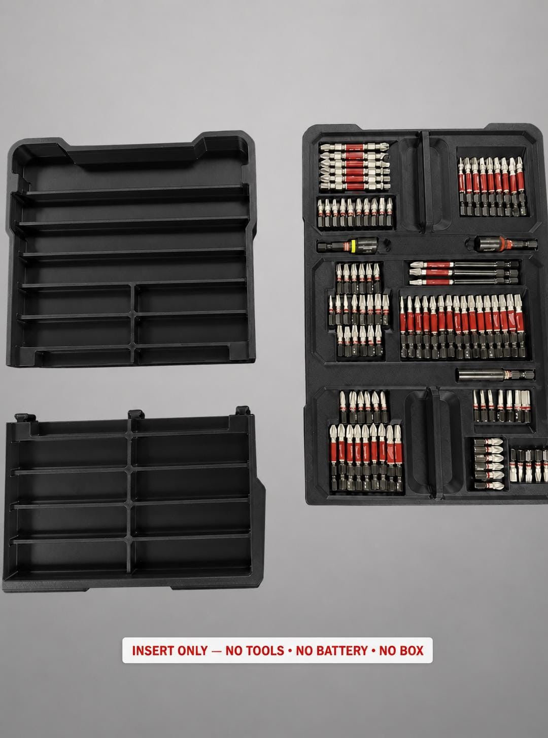 Milwaukee Packout Insert for PACKOUT SHOCKWAVE Driver Bit Kit 100pc