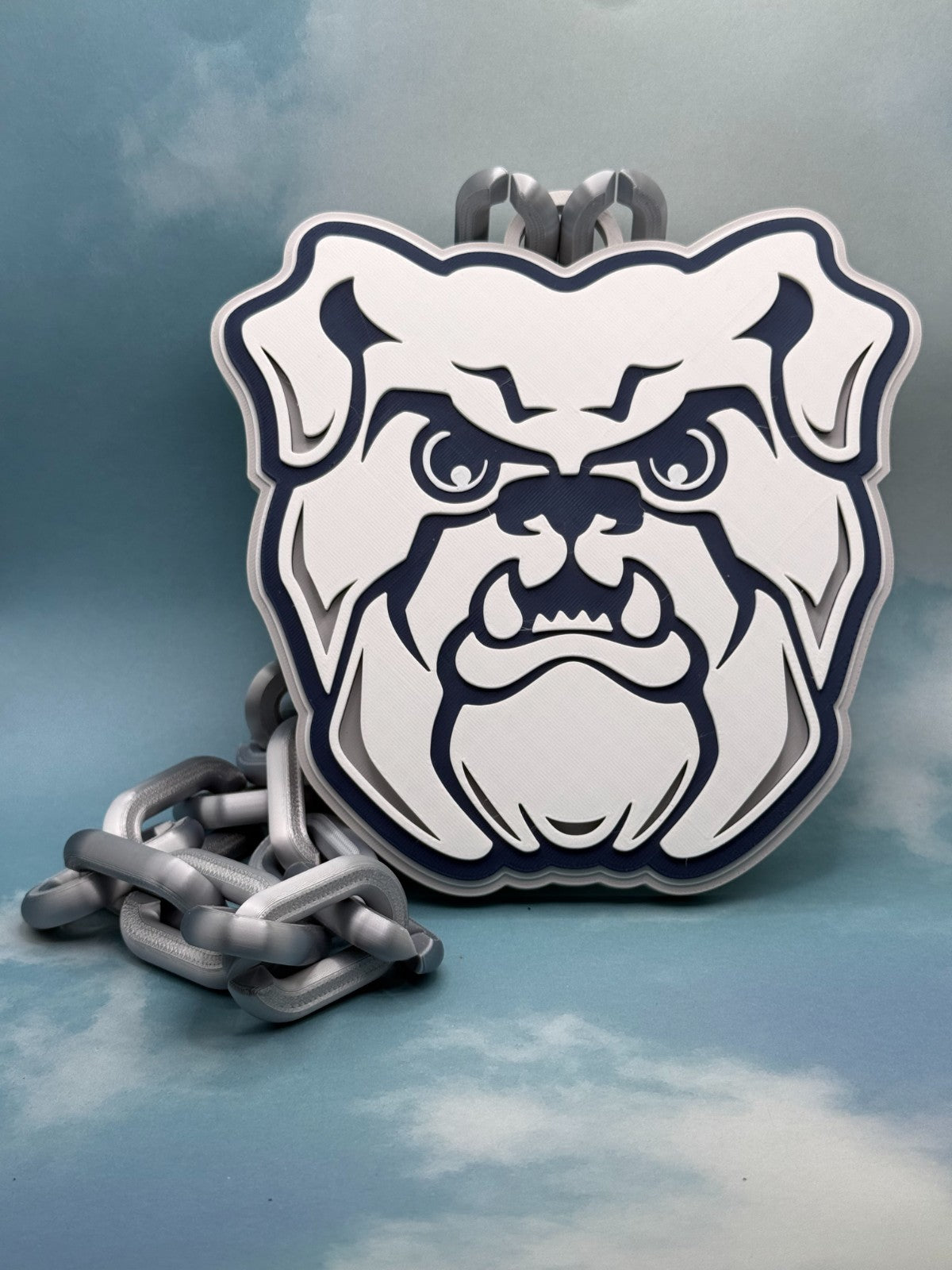 Butler Bulldogs Oversized Logo Necklace, Hype Chain