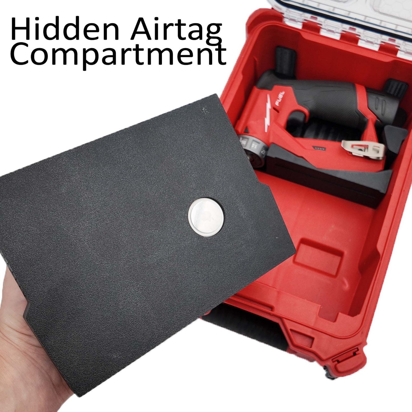 M12 Fuel Installation Drill Organizer for Milwaukee Compact Packout insert 2505