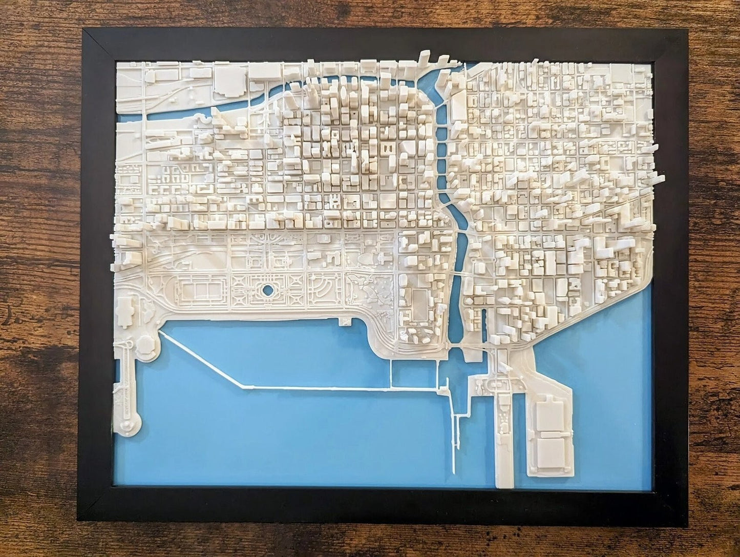 Chicago Illinois USA 3D City Map