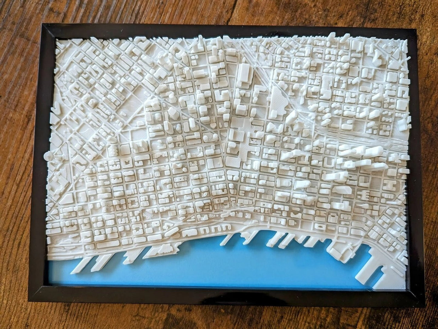 Seattle Washington 3D City Map
