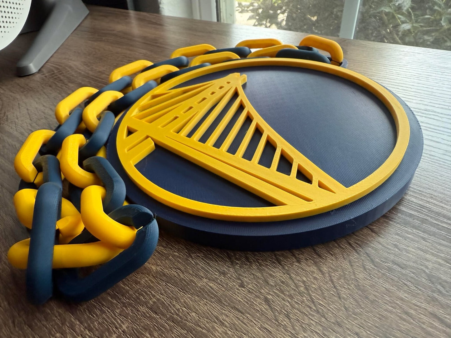 Golden State Warriors Oversized Necklace, Pendant