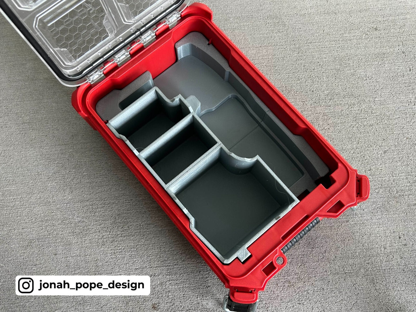 Milwaukee Packout Insert for M12 Nibbler  | Jonah Pope Design (Insert-only)