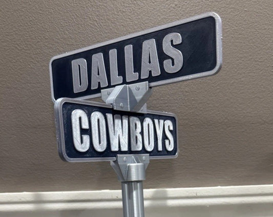 15” Dallas Cowboys Street Sign Office Man Cave  Sports Memorabilia Shelf Decor