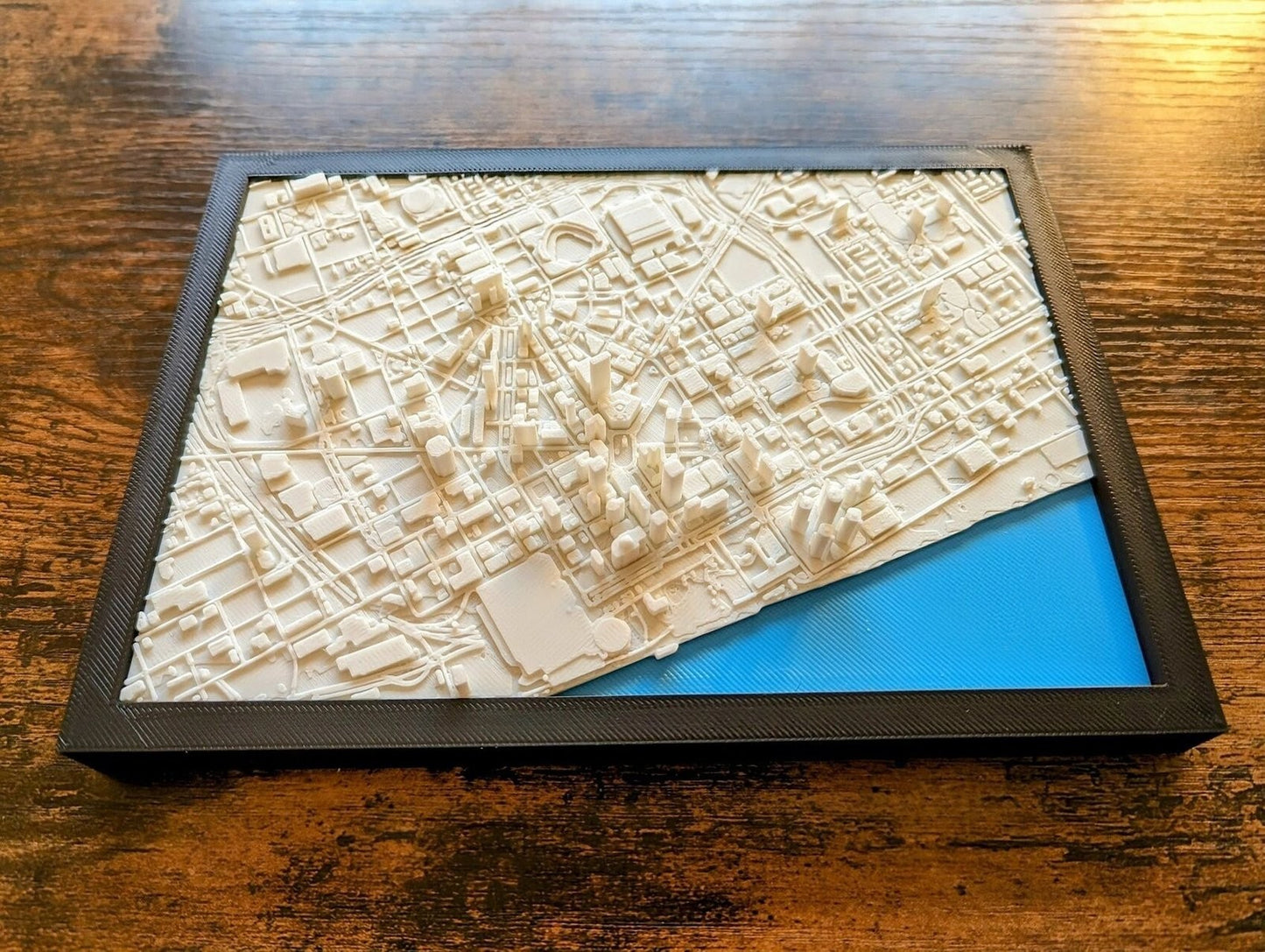 Detroit Michigan USA 3D City Map