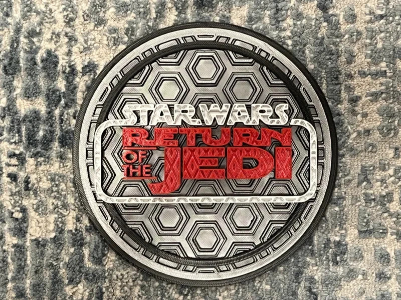 Star Wars Themed Wall Art Or Display 3D printed Dimensional Mosaic