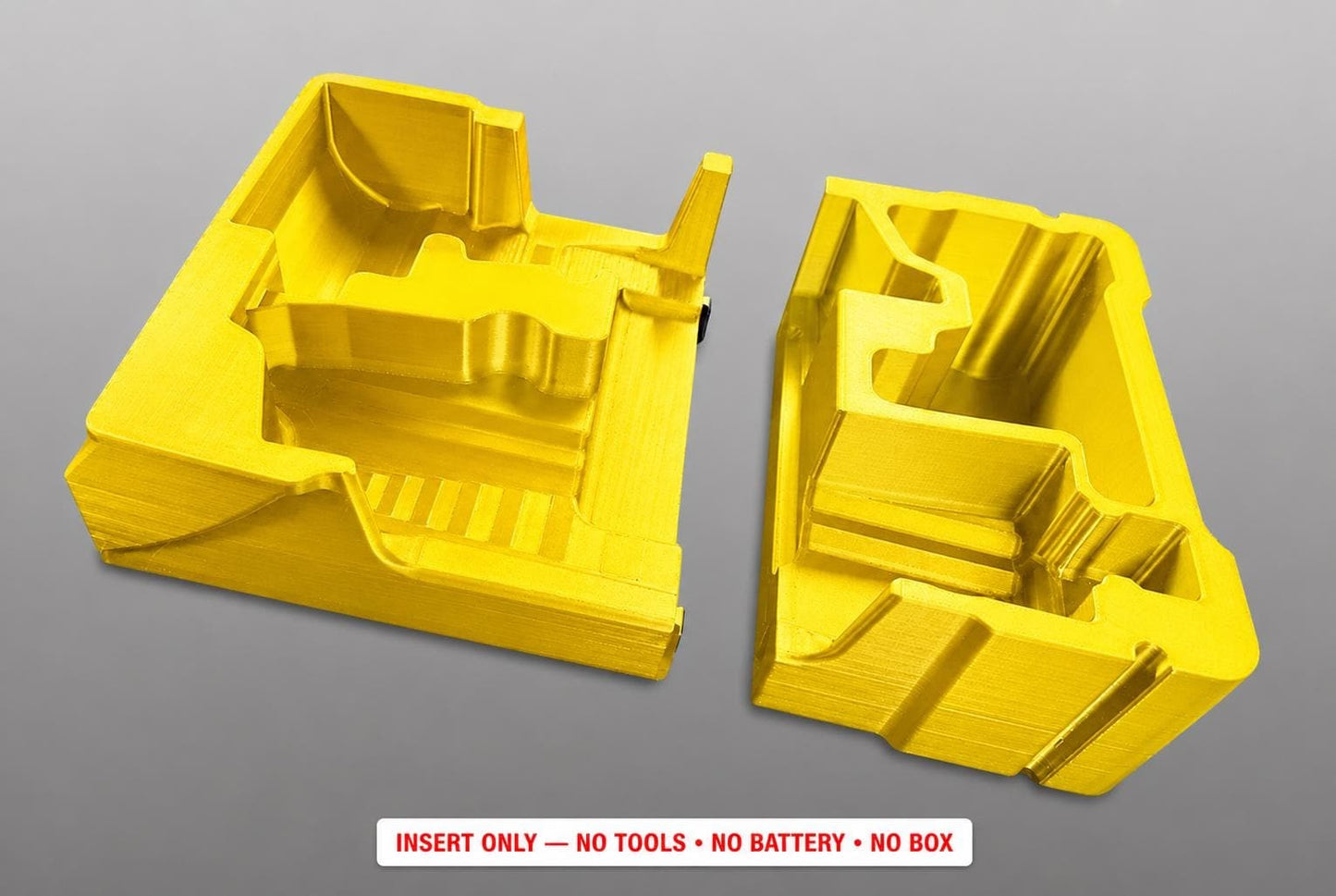 Milwaukee Packout Insert GEN 2 Right Angle & StraightGrinder | 3D Printed Custom