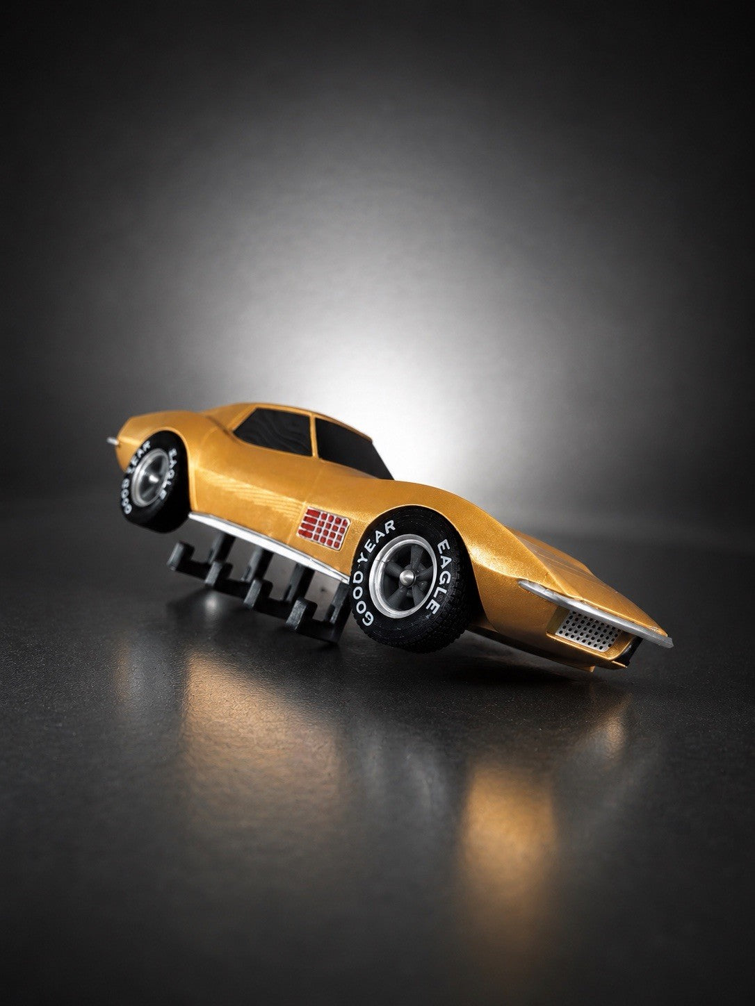 3D Printed Chevrolet Corvette C3 Classic Car Wall Mount Key Holder