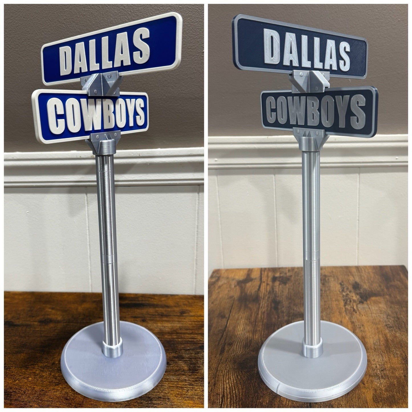 NFL Teams Football Street Signs 15” Man Cave Office Desk Garage decor Gifts