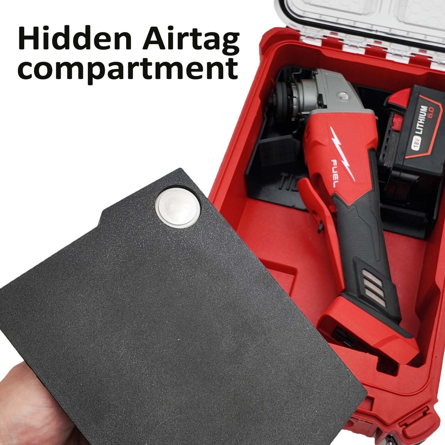 M18 Grinder Organizer for Milwaukee Compact Packout insert 2686 2880 2881