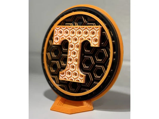 Tennessee Volunteers Wall Art Or Display 3D printed Dimensional Mosaic