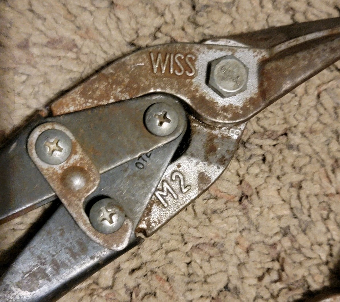 Lot 3 Wiss MPC-3 M2 M6 Multi-Purpose Tin Snips Cutter