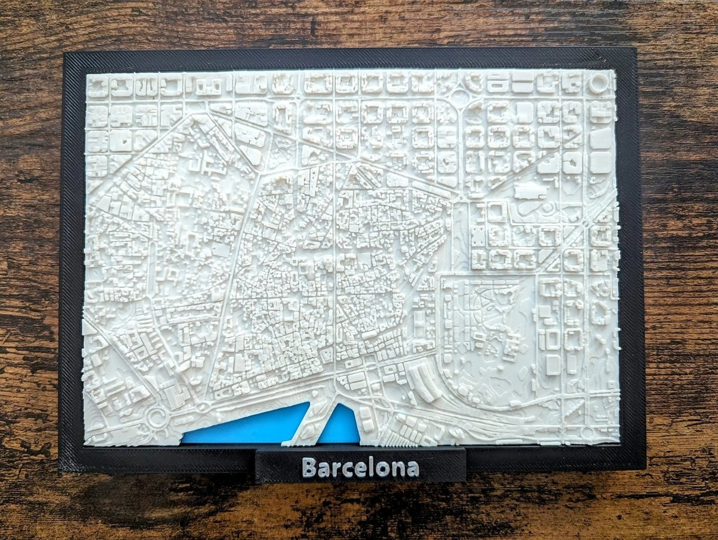 Barcelona Spain 3D City Map
