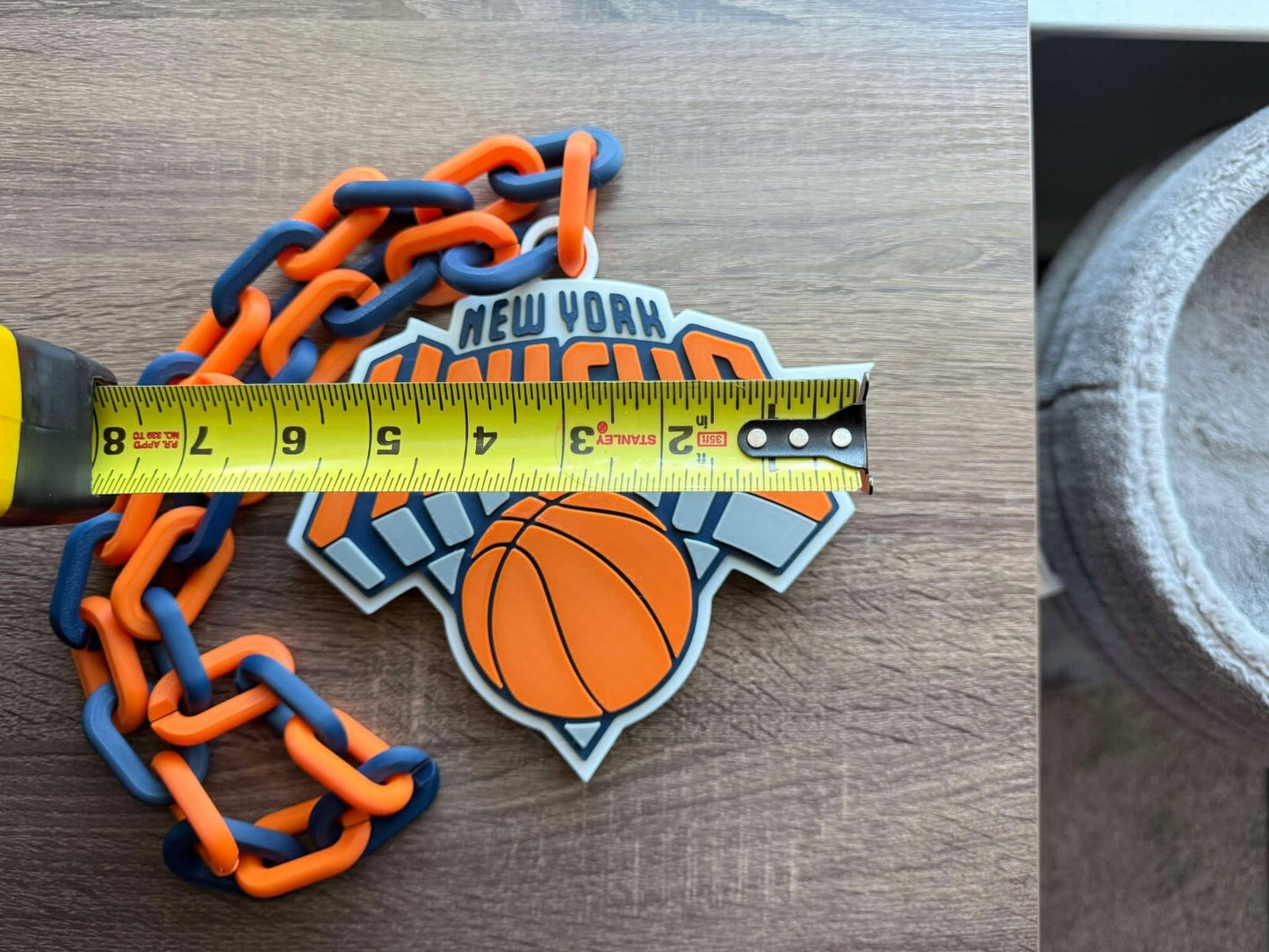 New York Knicks Oversized Necklace, Hype Chain [Made to Order]