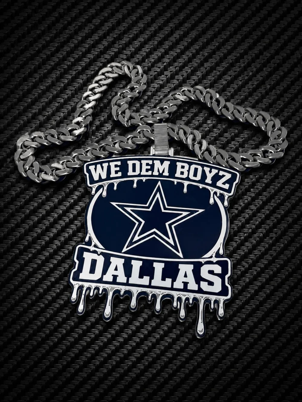 We Dem Boys Dallas Cowboys 3D Printed Hype Chain New Style