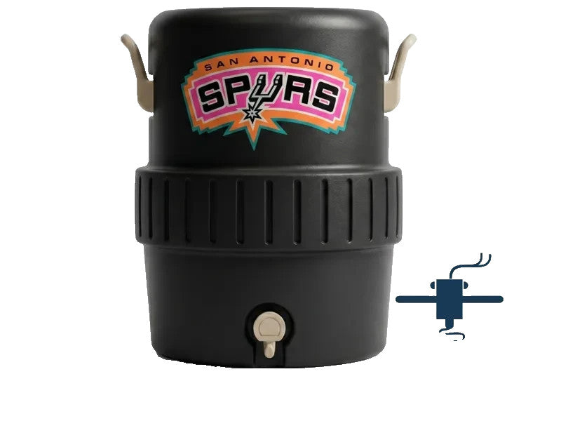 San Antonio Spurs Koozie 3D Printed 12 Oz Cans