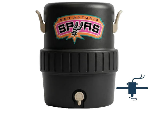 San Antonio Spurs Koozie 3D Printed 12 Oz Cans