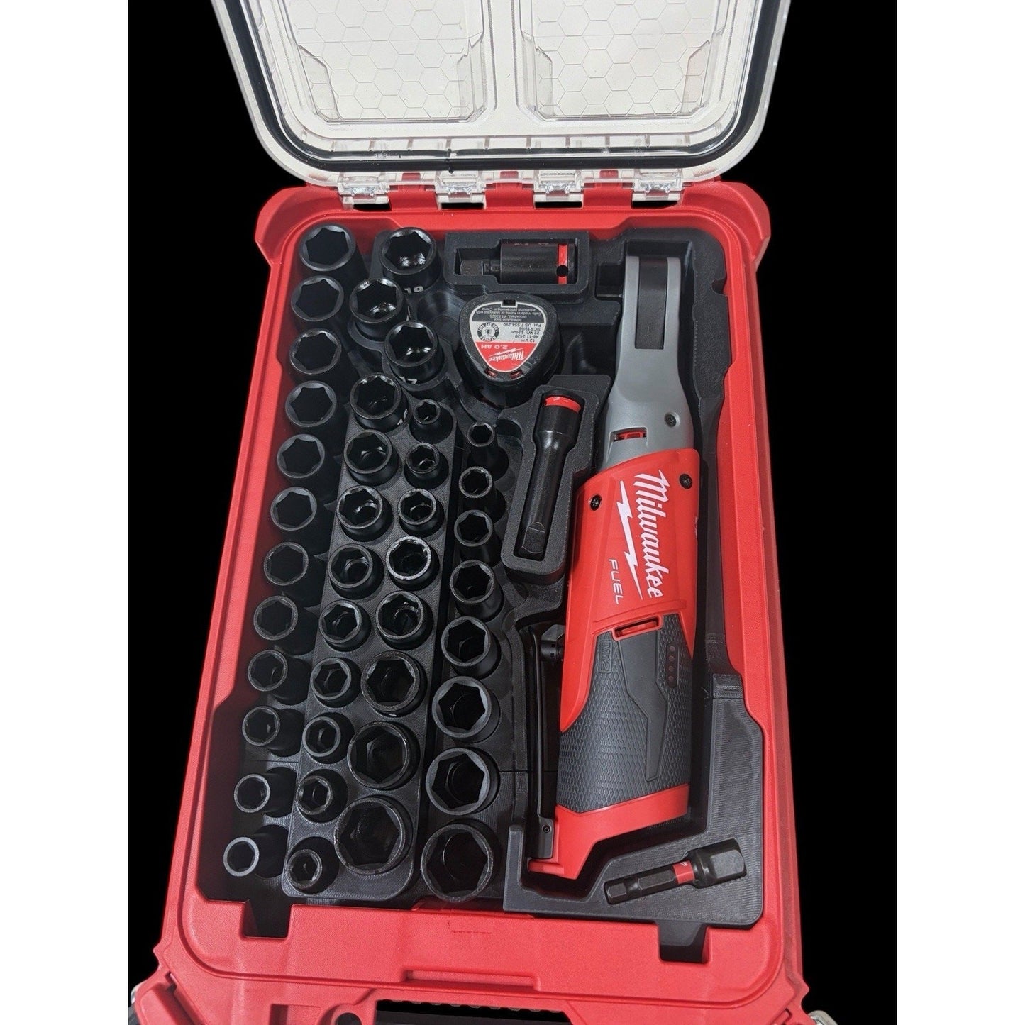Milwaukee 3/8 SPEED Ratchet+ Socket Packout Insert