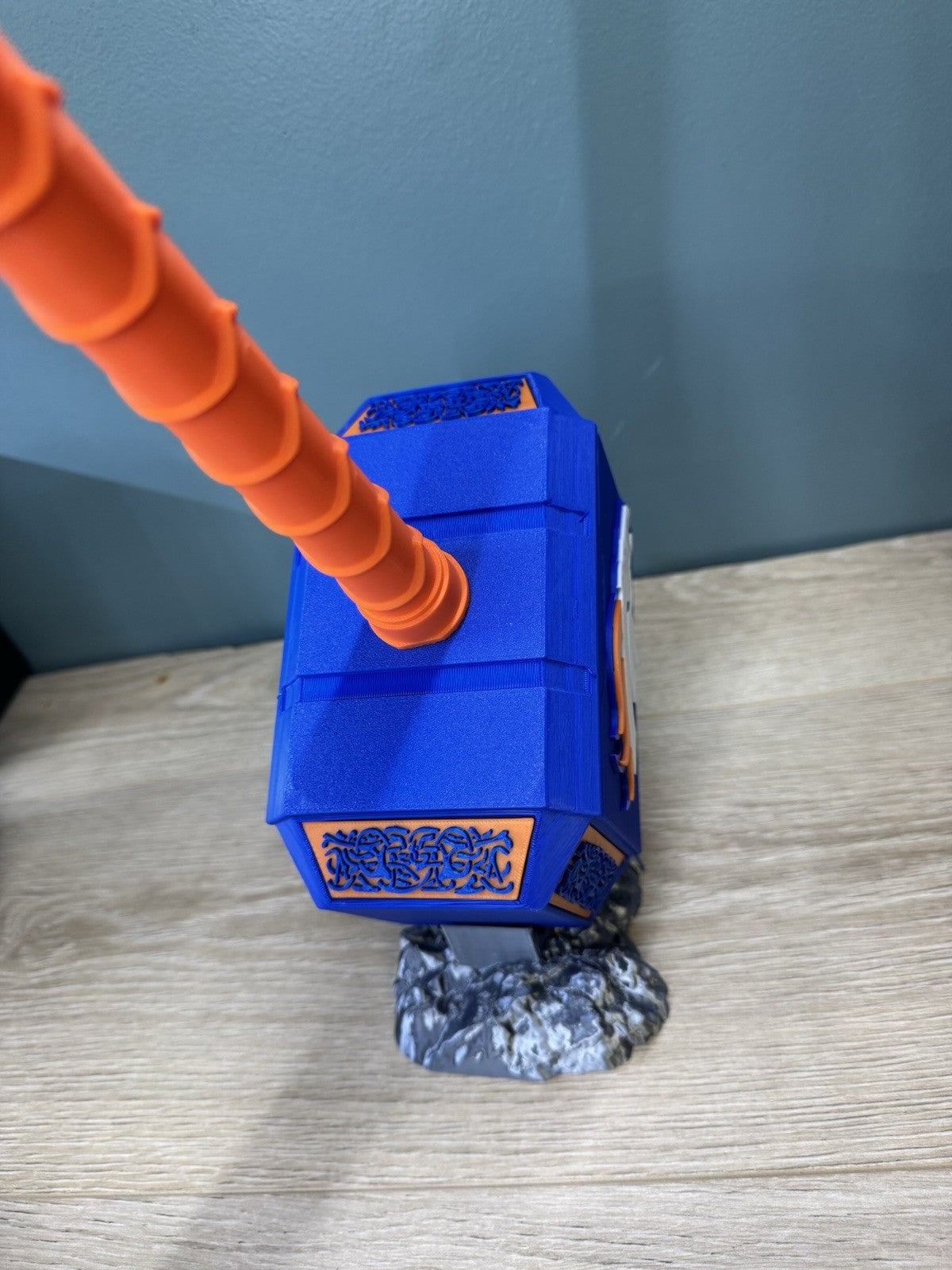 Denver Broncos 13” Thor Hammer Decoration NFL INSPIRED football Gift Man Cave