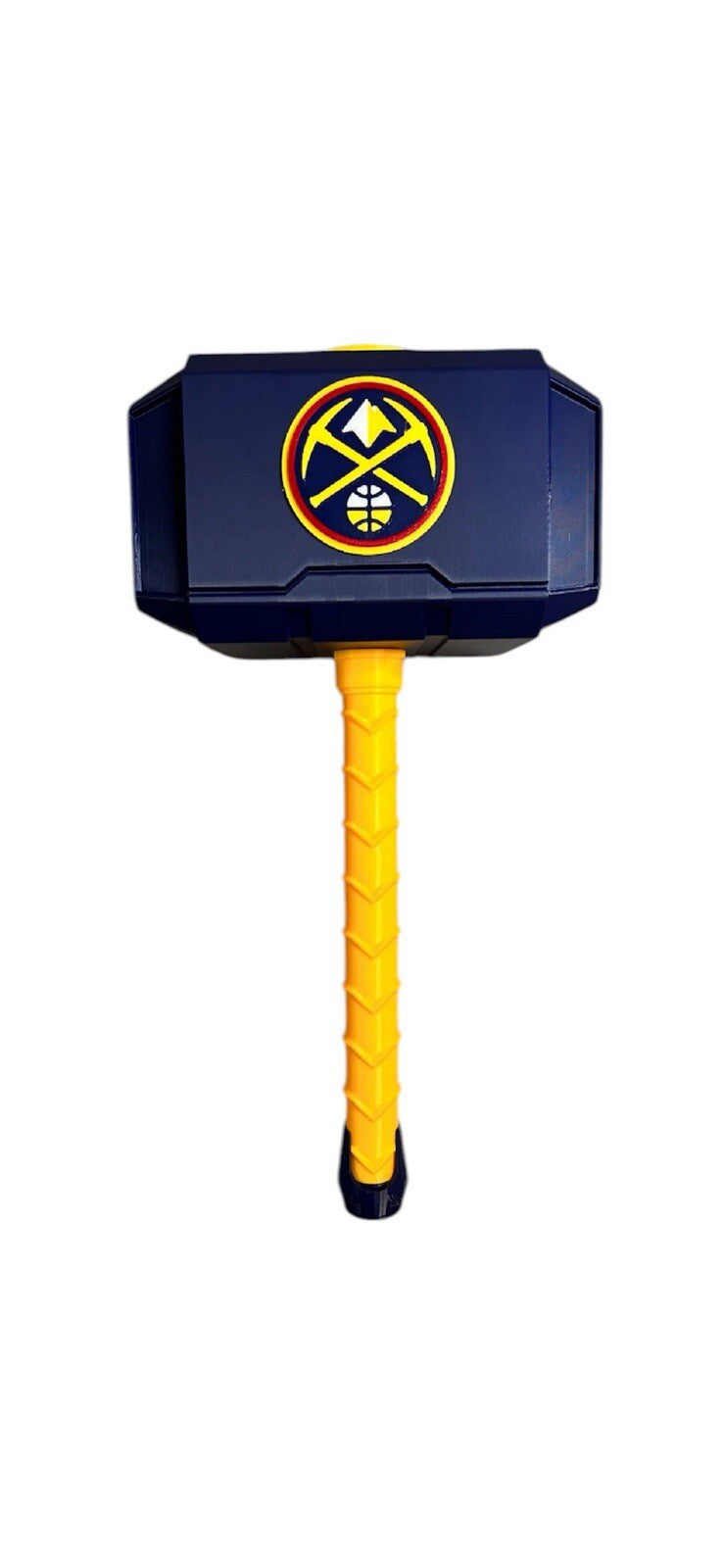 Denver Nuggets  NBA Mjolnir Thor's Hammer. Life Size  3D Printed Fan Art