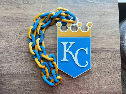 Kansas City Royals Oversized Necklace, Pendant