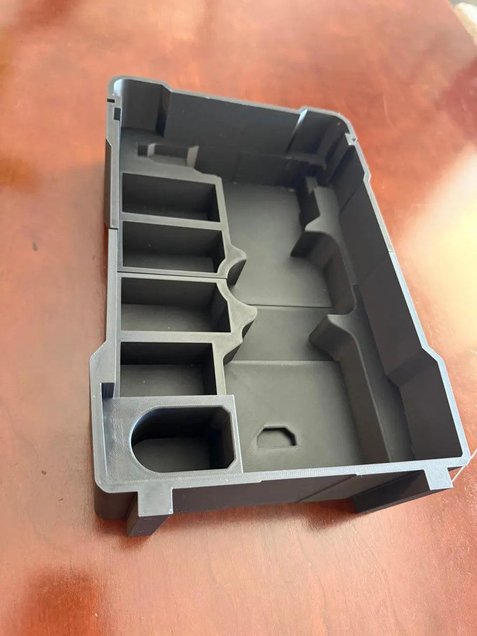 3D Printed Packout Insert For M12 Rivet Gun With Stem Catch And 8 Rivet Bins