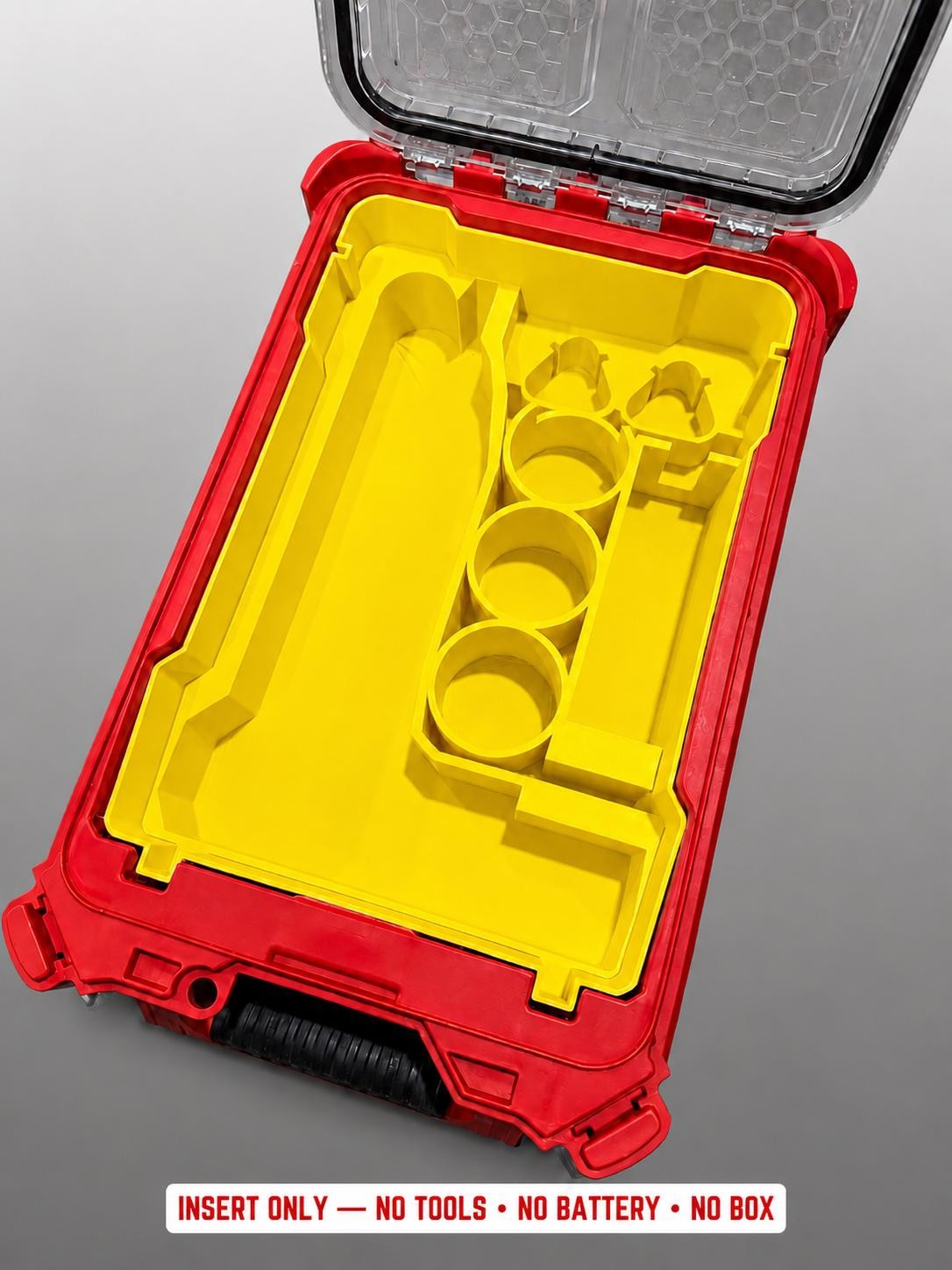 Milwaukee Compatable M12 ProPex Organizing Insert Tray YELLOW