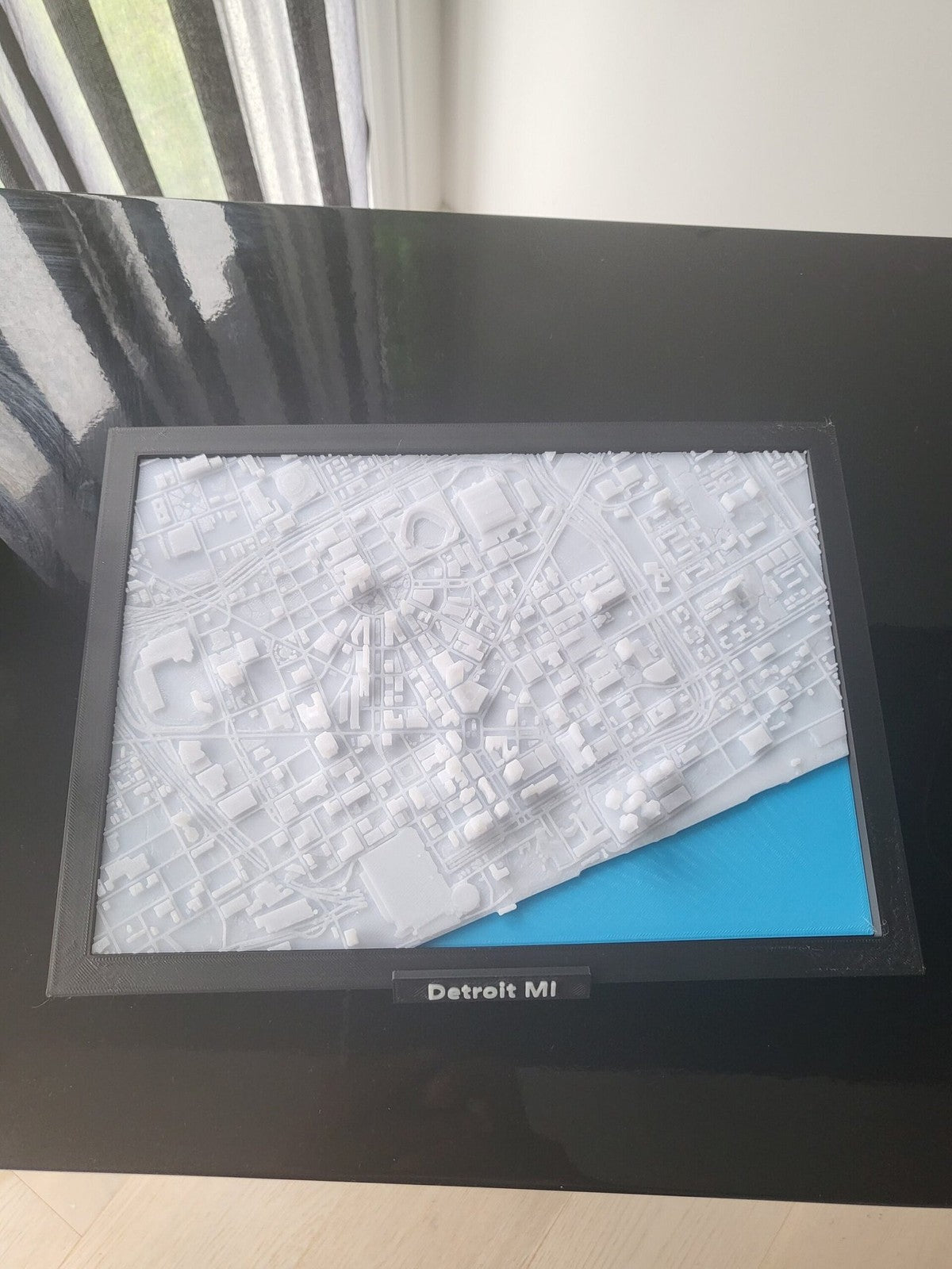 Detroit Michigan USA 3D City Map