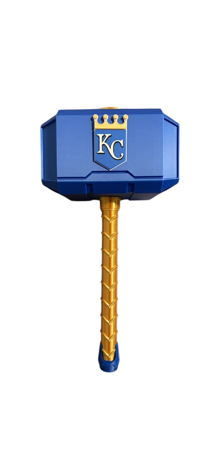 Kansas City Royals MLB Mjolnir Thor's Hammer. Life Size  3D Printed Fan Art.