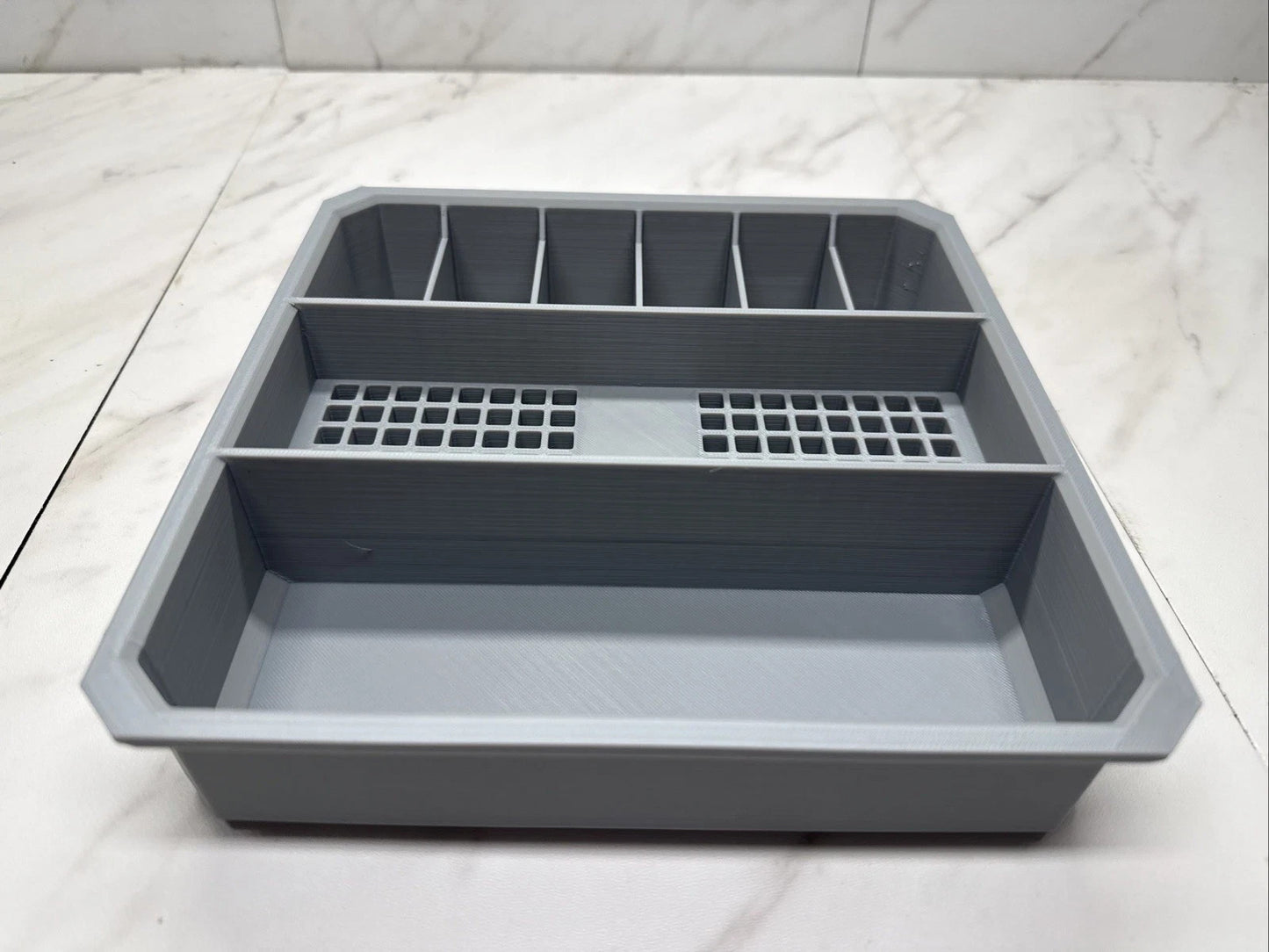 Milwaukee PACKOUT Low Profile Storage Bin Organizer Insert (Insert Only) GRAY