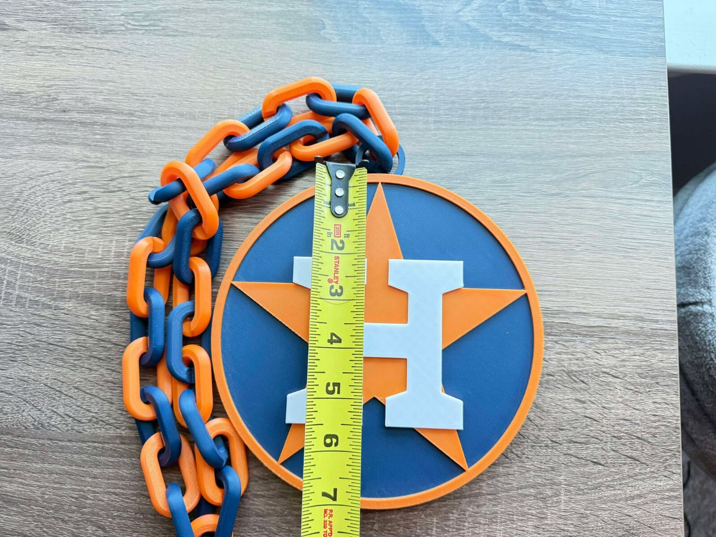 Houston Astros Oversized Necklace, Pendant