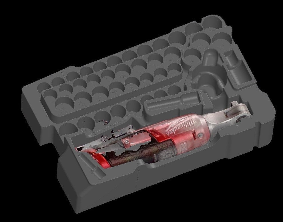 Milwaukee 3/8 SPEED Ratchet+ Socket Packout Insert