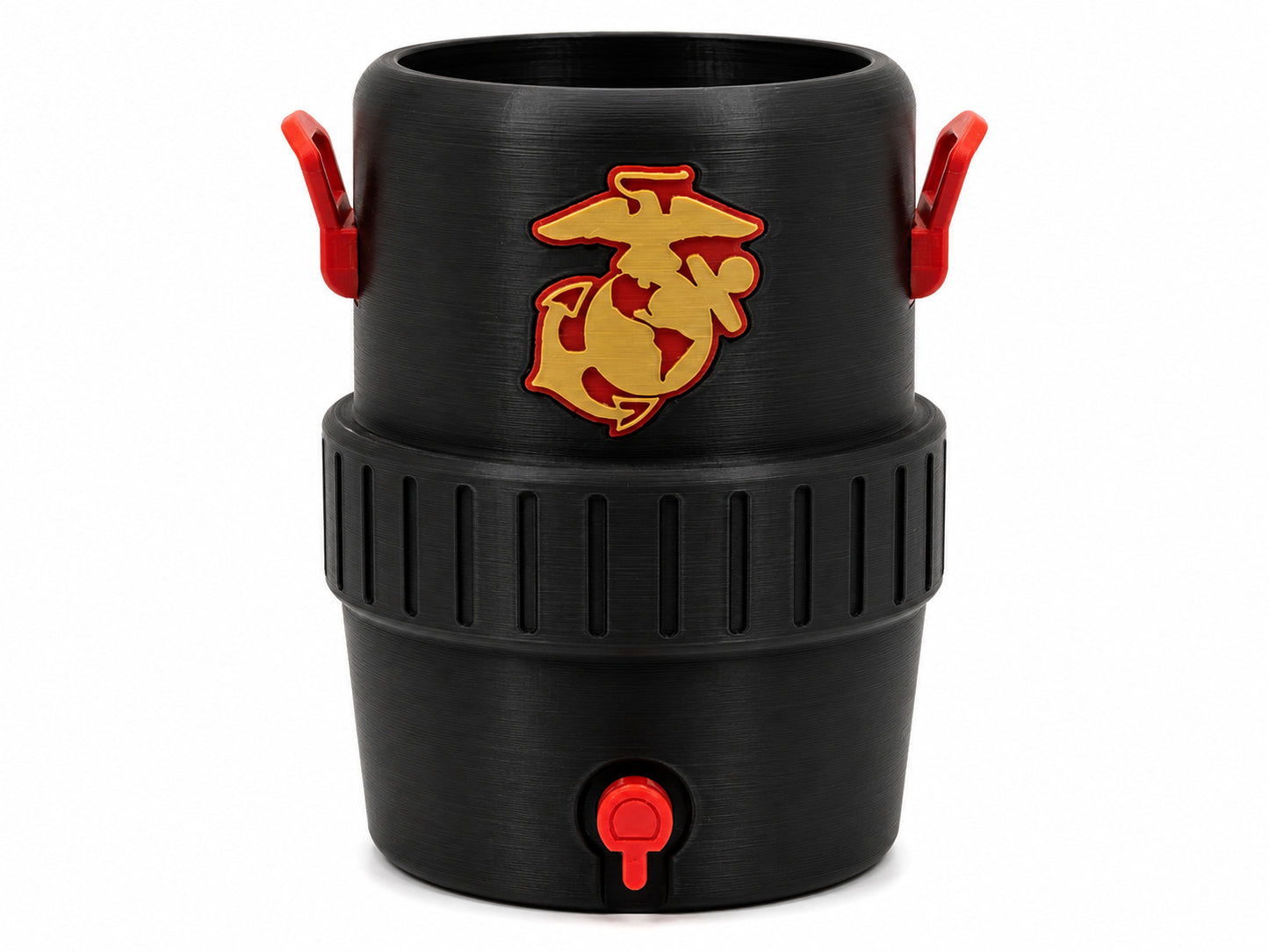 Marines 12 oz Can Koozie 3D Printed Can Cooler Beer Soda Holder
